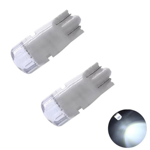 10stk LED Dashboard Lys Bil Instrument Pære RØD red