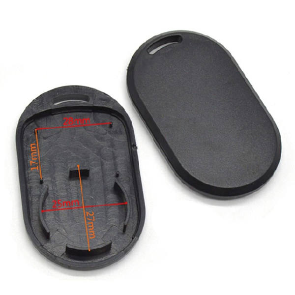 Elektronisk projektboks Vandtæt dæksel Projekt SORT 60X32X9MM Black 60x32x9mm