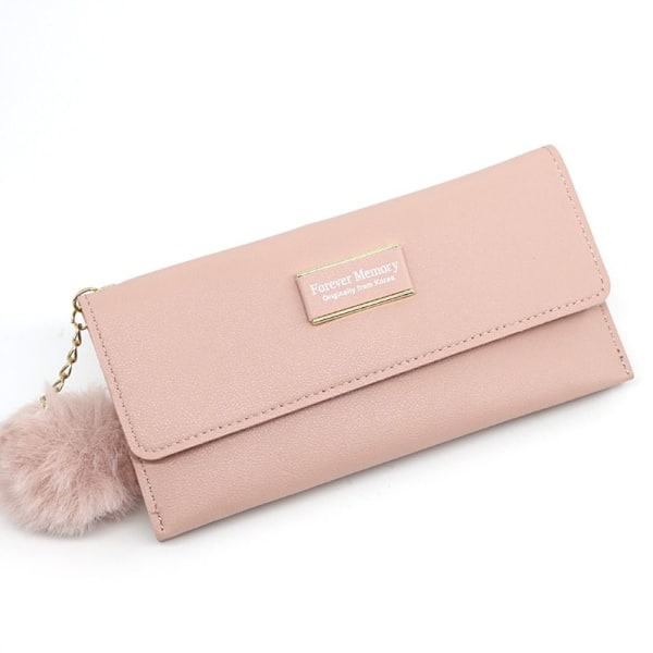 Lady Long Plånbok Korthållare ROSA pink