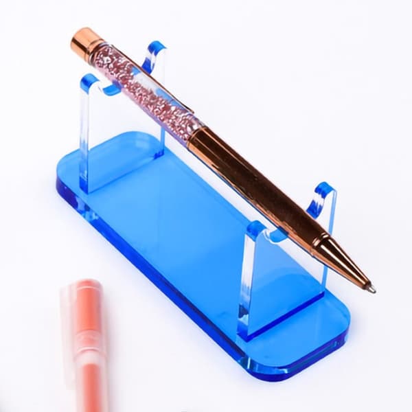 Penholder Display Stand BLÅ blue