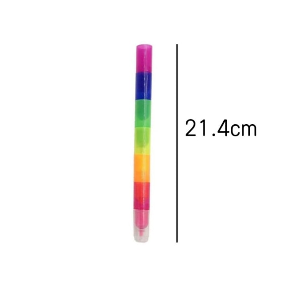 Highlighter Rainbow Color Pen 7 STK