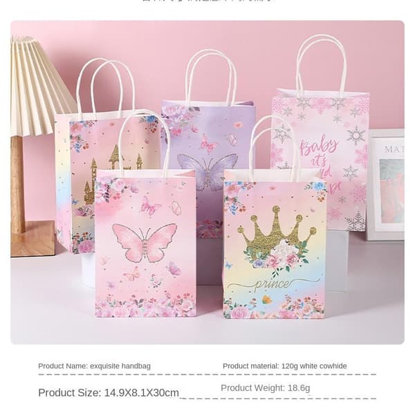 5 stk Bæreveske Blomsterpose TYPE B TYPE B Type B