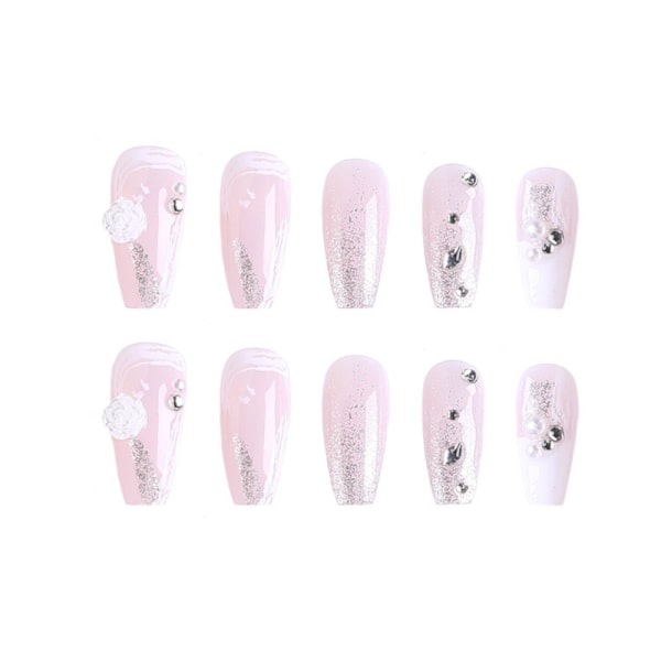 Franska Fake Nails False Nail ZMJ175 ZMJ175 ZMJ175