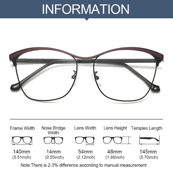 Anti-Blue Light Glasses Neliömäiset silmälasit RUSKEA RUSKEA Brown