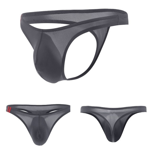 G String Thongs G String Briefs GRÅ 2XL(3,0-3,3) Grey 2XL(3.0-3.3)