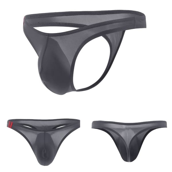 Stringtrosor G-string Kalsonger GRÅ 2XL(3.0-3.3) Grey 2XL(3.0-3.3)