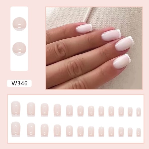 24st False Nails Short Square JF0505 JF0505 JF0505