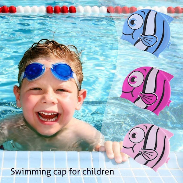 Lasten uimalippis cap TUMMUN SININEN dark blue