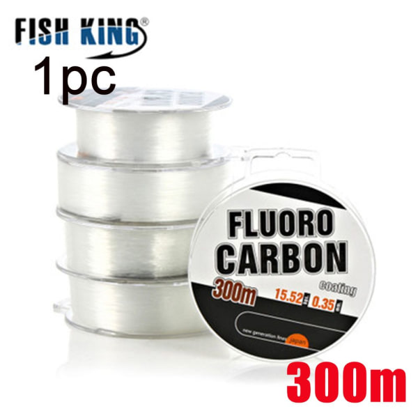 300M FluoroCarbon -kalastussiima, vahva lanka HALK.-0,4MM Dia.-0.4mm