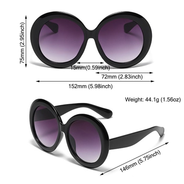 Dame Solbriller Goggle SORT GUL SORT GUL Black Yellow