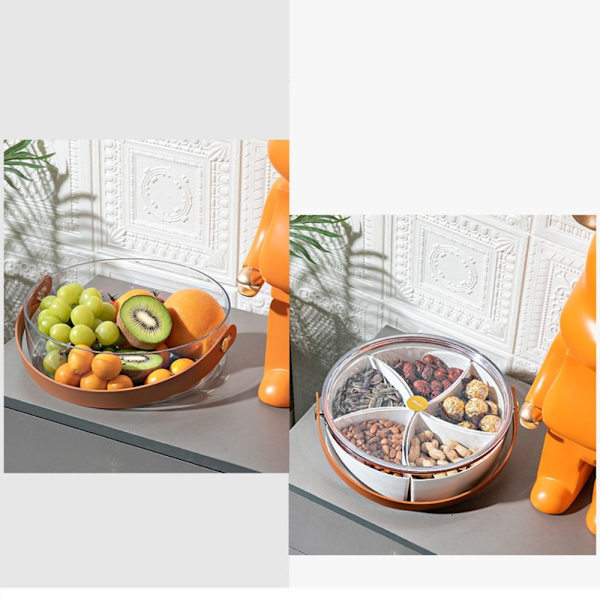 Fruktbricka Snack Box VIT White