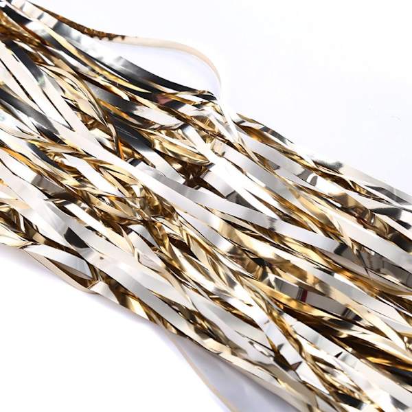 3 Pack Folio Fringe Taustaverhot Tinsel Streamers SILVER Silver