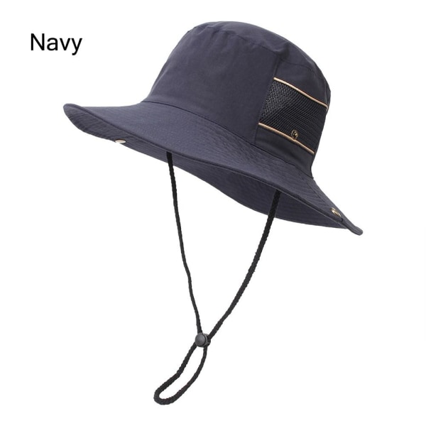 Solhat til mænd/kvinder Bucket Hat NAVY Navy