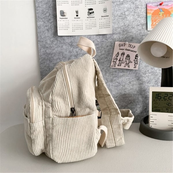 Små Ryggsäckar Mini Ryggsäck Handväska BEIGE beige