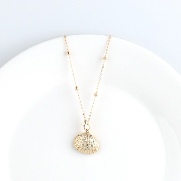 Boho Conch Shell Kaulakoru Natural Seashell Riipukset 1 1 1