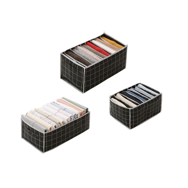 Jeans Förvaringslåda Kläder Efterbehandlingslåda 9 GASTER 9 GASTER 9 grids