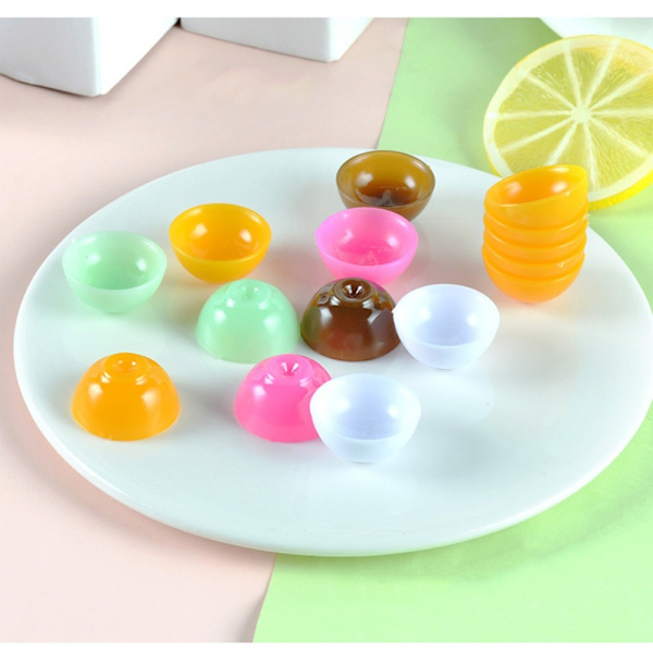Resin Bowl Dollhouse Bowl KAHVI coffee