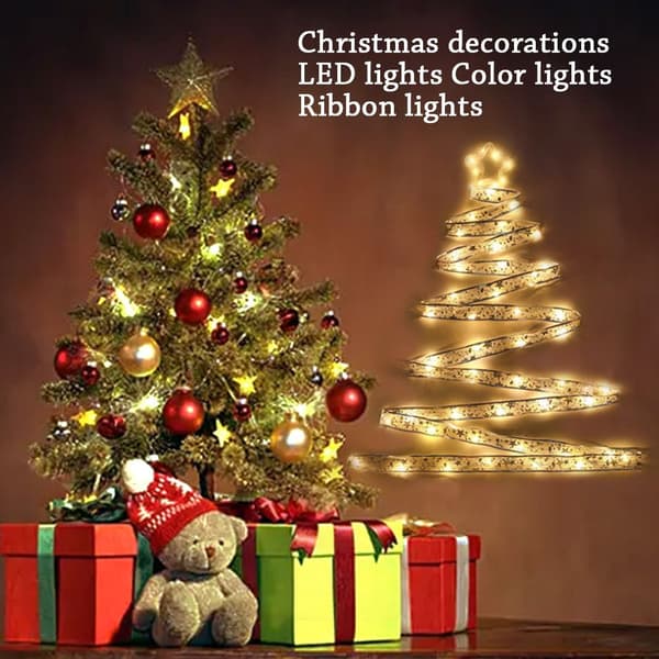 LED Ribbon String Lights Julgransdekor