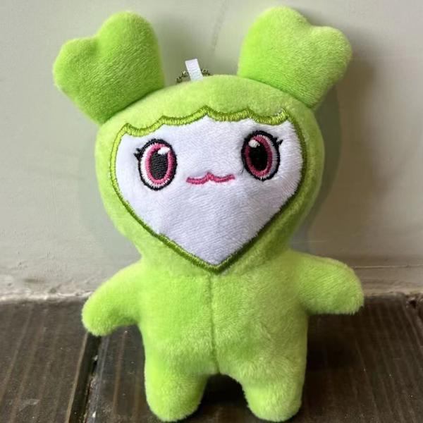 2kpl Momo Doll Avaimenperä Nukkeriipus PUNAINEN Red