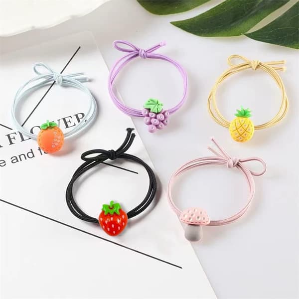 50 kpl Strawberry Flatback Charms Flatback Beads Mini Fruit