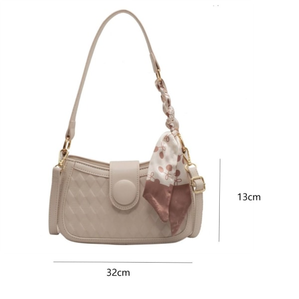 Plaid Lille Taske Skuldertaske BRUN Brown