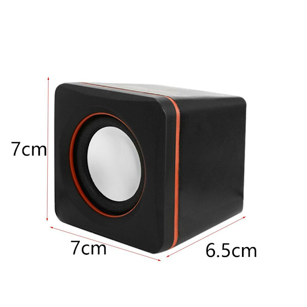 Dator Mini Audio Trådbunden datorhögtalare Stereo Sound Bar