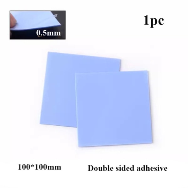 Silikon Thermal Pad Thermal Pad Sheet 100X100MM 0,5MM 100x100mm 0.5mm