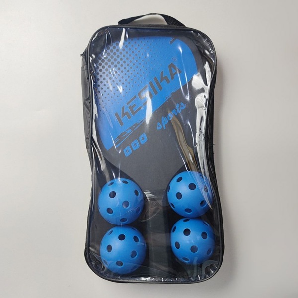 Pickleball Paddle Set Sportutrustning BLÅ Blue