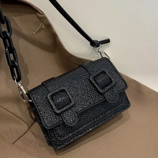 Mini Small Messenger Bag Kedjeväska BLÅ blue