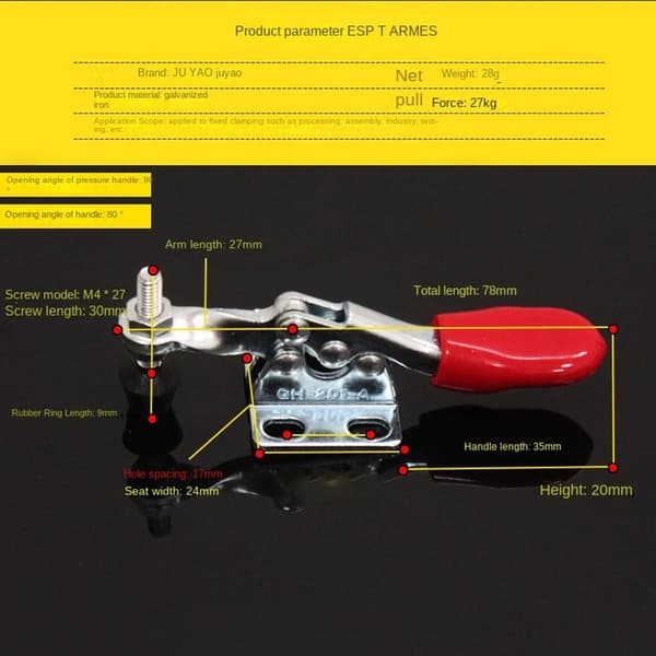 Toggle Clamp Clamps Hardware