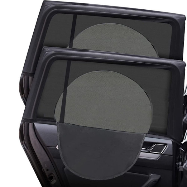 2 KPL Auton ikkunaverho Verho Sivuikkuna 2 KPL ETU 2 KPL ETU 2Pcs Front