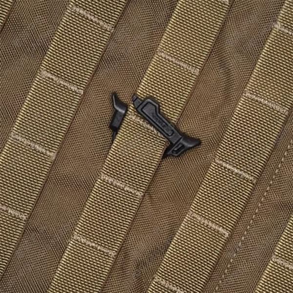 2 stk Molle Webbing Spenne Belte ende Clip Juster Keeper