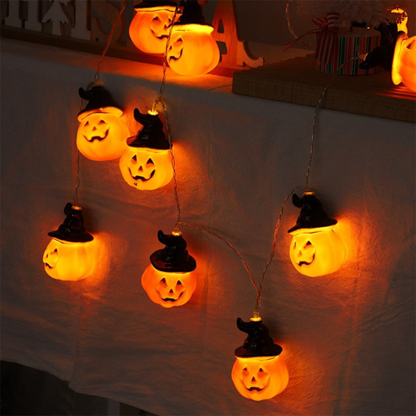 Halloween Pumpkin String Lights Lantern 2 2 2