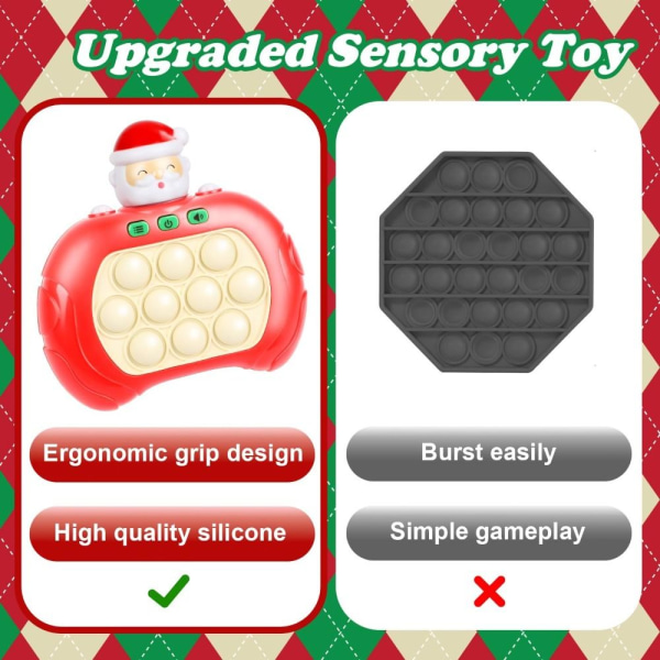 Sensory Fidget Toy Fast Push Game Pop-peli