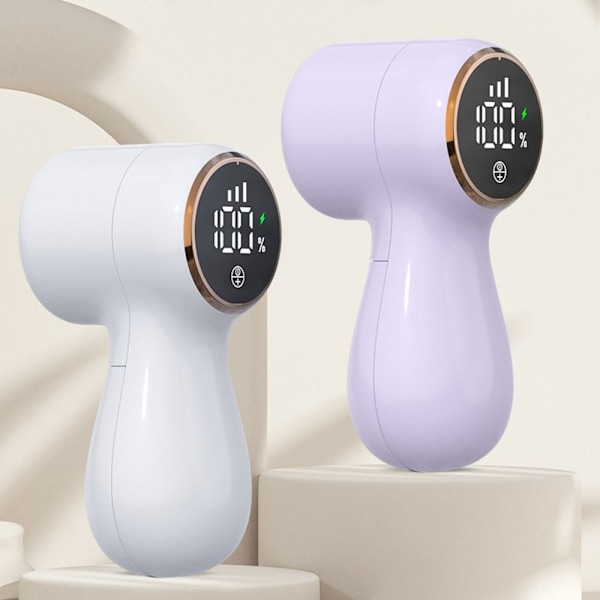 Elektrisk fnugfjerner Stoftrimmer LILLA purple