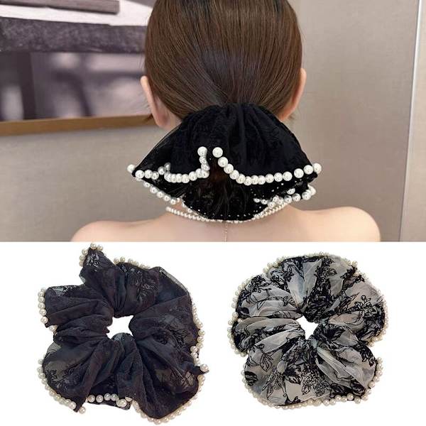 Hair Circle Hiustarvikkeet MUSTA Black