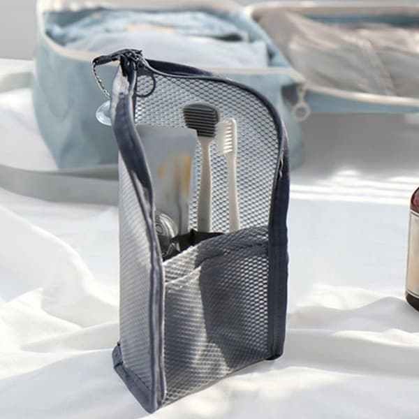 Makeup Brush Bag Kosmetikkveske GRÅ Grey