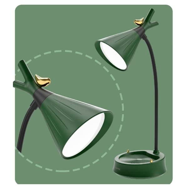 LED-blomst skrivebordslampe Bordlys RØD B B Red B-B