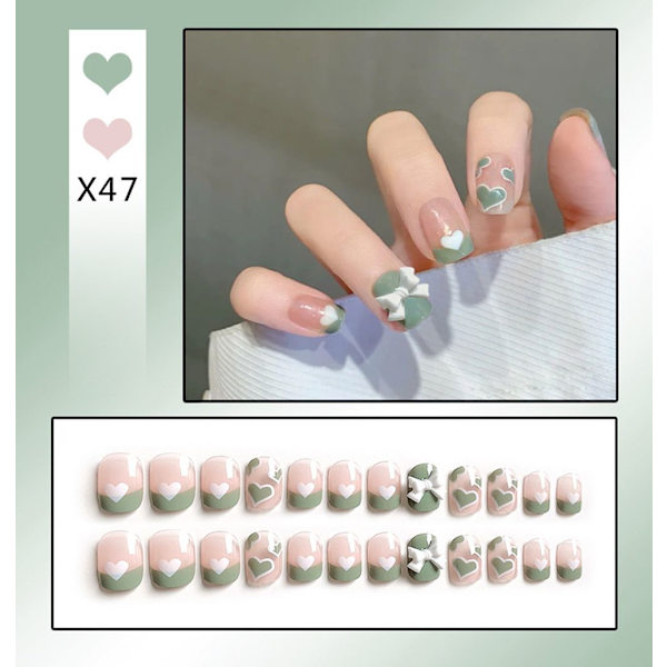 24st/kartong False Nails False Nail X47 X47