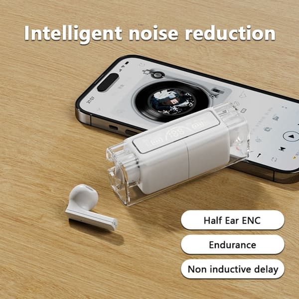 TWS Headset Noise Trådløst Headset SORT Black