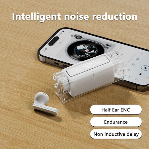 TWS Headset Noise Wireless Headset MUSTA Black