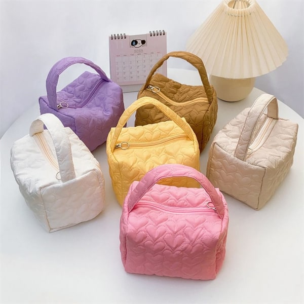 Tikattu Love Pillow Bag Mini Käsilaukku VALKOINEN WHITE