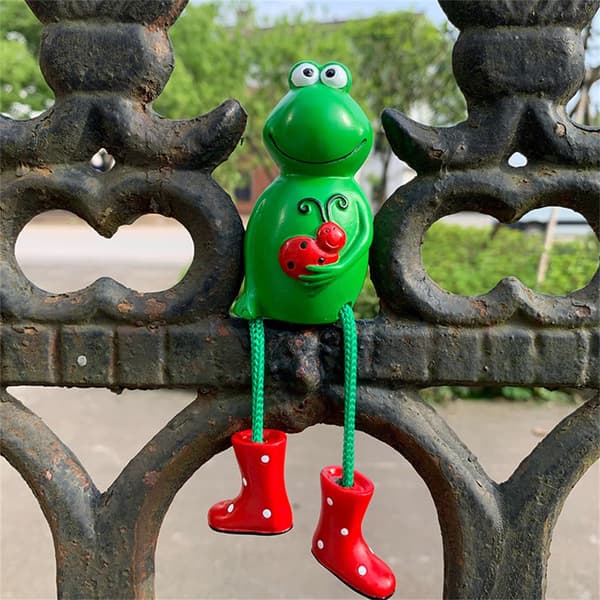 Groda Groda i regnstövlar RÖDA red