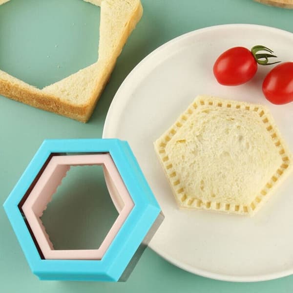 Sandwich Cutter Sæt Sandwich Forme TREKANTULÆR TREKANTULÆR Triangular