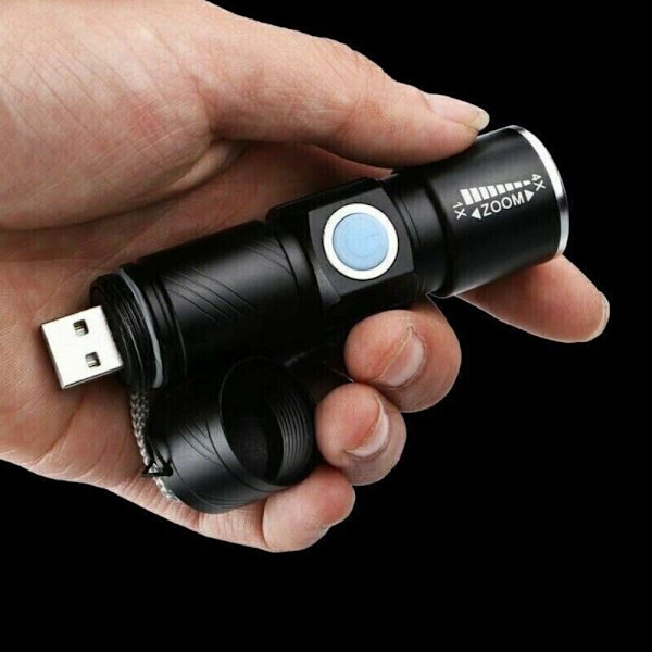 4X zoomattava taskulamppu LED taskulamppu
