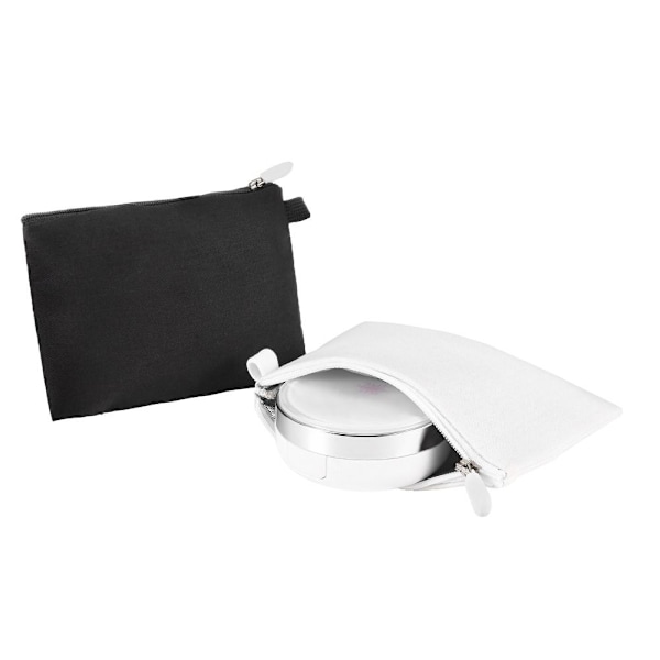 Pill Organizer Bag Medisin Box Oppbevaringspose SVART L black L