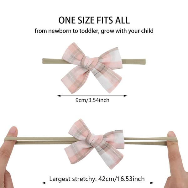 3 STK Babysløyfer sett Håndlaget tilbehør DESIGN 6 DESIGN 6 Design 6