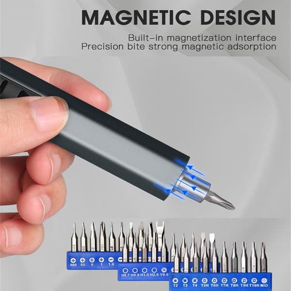 Sähköinen set Torx Hex RED Red