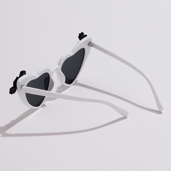 Halloween-glasögon Hjärtformade solglasögon för kvinnor SKULL Skull Candy