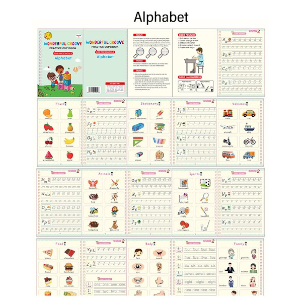 Kopioi Kirjat Piirustuslelu AKEMIKAALI AAKEMINEN Alphabet